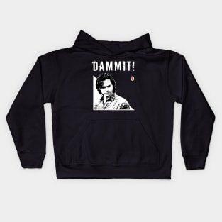 Sam Winchester: Dammit! Kids Hoodie